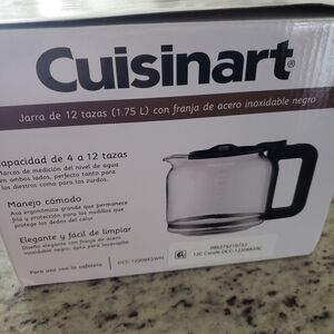 Cuisinart Black Stainless Steel Coffee Carafe